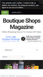 Mobile Screenshot of boutiqueshops-magazine.com